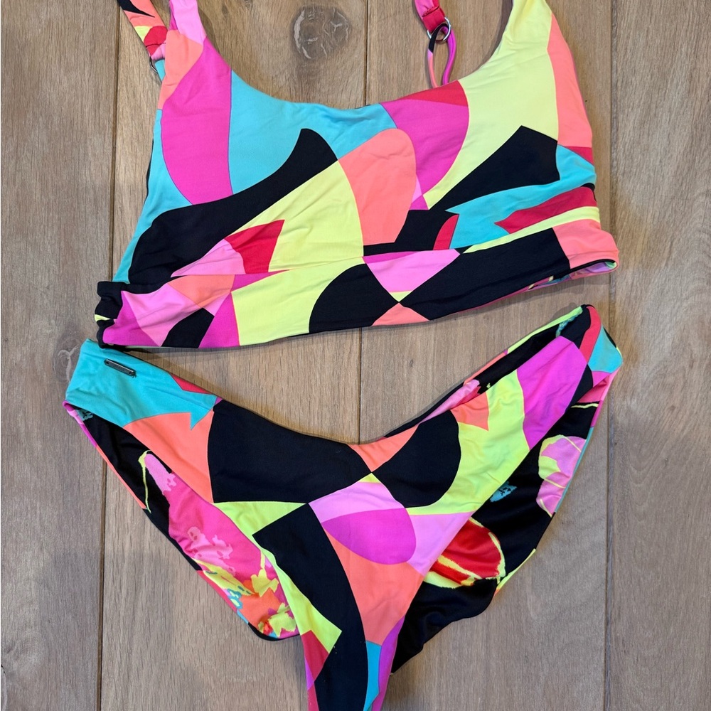 Colorful Abstract Bikini Set